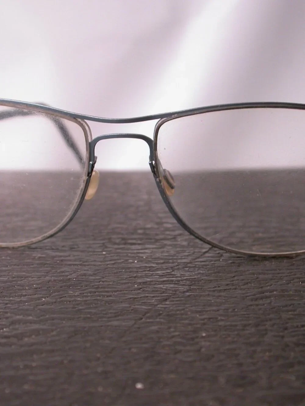 Lindberg Light Blue Strip Titanium Modern Eyeglasses Frames Made in Denmark